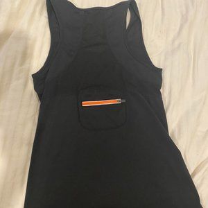 ZYIA Activ Back Zipped Pocket Tank Top Size XS